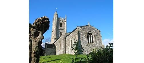 Close up of St. John's Chapelry, Aust