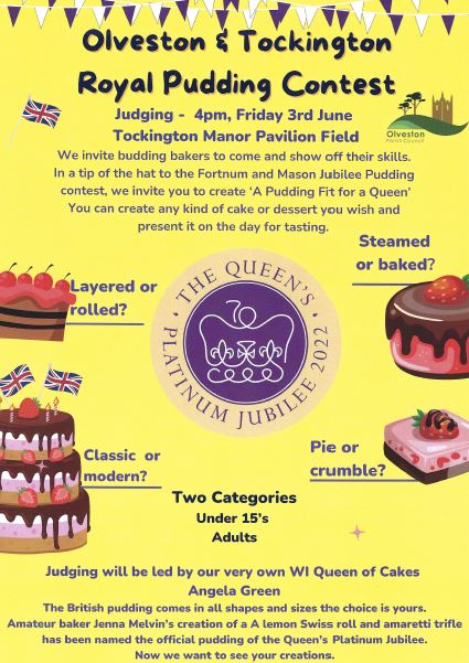 Royal Pudding Contest poster